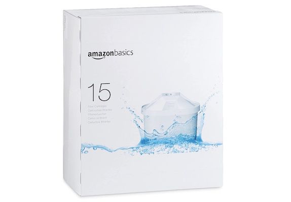 15er Pack Amazon Basics Wasserfilterkartuschen für 43,41€ (statt 67€)