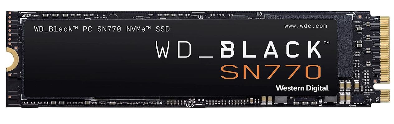 WD Black »SN770 NVMe« 500GB Gaming SSD mit 5.000 MB/s für 49,99€ (statt 70€)