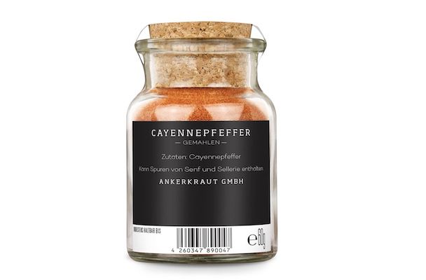 Ankerkraut   scharfes Cayennepfeffer Pulver (60g) für 3,98€ (statt 6€)   Prime Sparabo