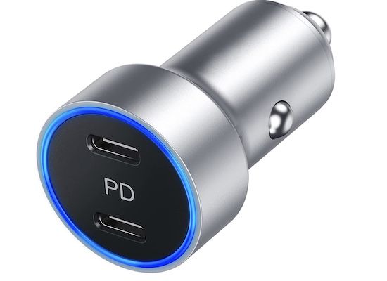 BHHB USB C 40W 2 Port Ganzmetall Autoladegerät für 6,39€ (statt 8€)   lange Lieferzeit