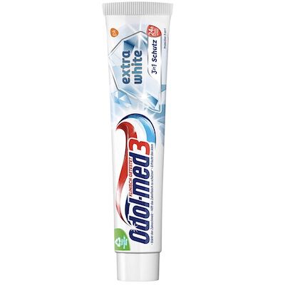 75ml Odol-med3 Extra White Zahnpasta für 0,80€ &#8211; Prime Sparabo