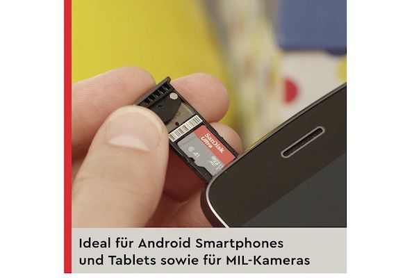 SanDisk Ultra A1 512GB microSDXC für 30,99€ (statt 38€)