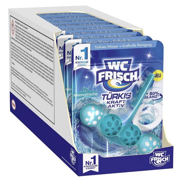10er Pack WC FRISCH Kraft Aktiv Meeresfrische ab 11,19€ (statt 20€)