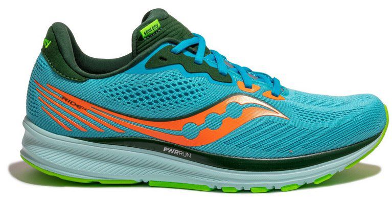 Saucony Ride 14 Laufschuhe in Blau für 62,88€ (statt 80€)