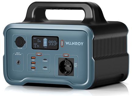 Wanroy HS600 Powerstation mit 600W/648Wh für 259€ (statt 400€)