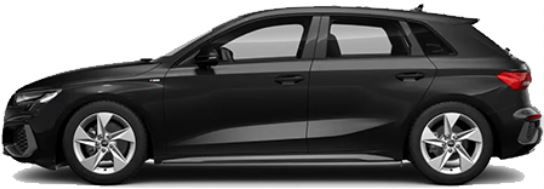 Privat: Audi A3 30 S Line Sportback TFSI mit 110PS für 274€ mtl.   LF: 0,80