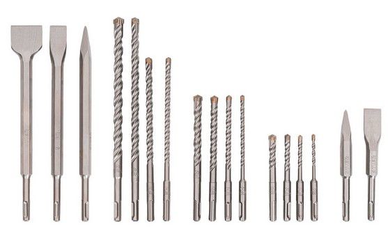 STIER SDS Plus Bohrer Meißelsatz 17 tlg. im Metallkoffer für 24,62€ (statt 34€)