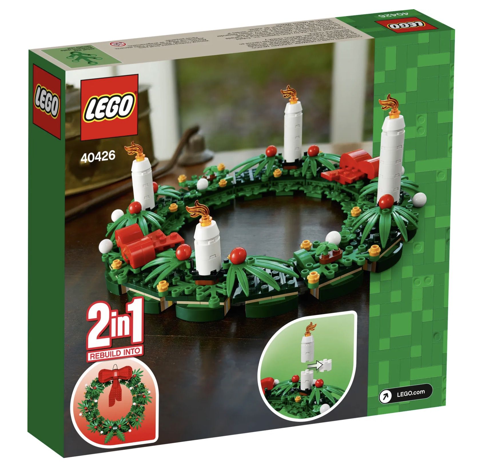 LEGO 2 in 1 Adventskranz (40426) für 35,99€ (statt 44€)