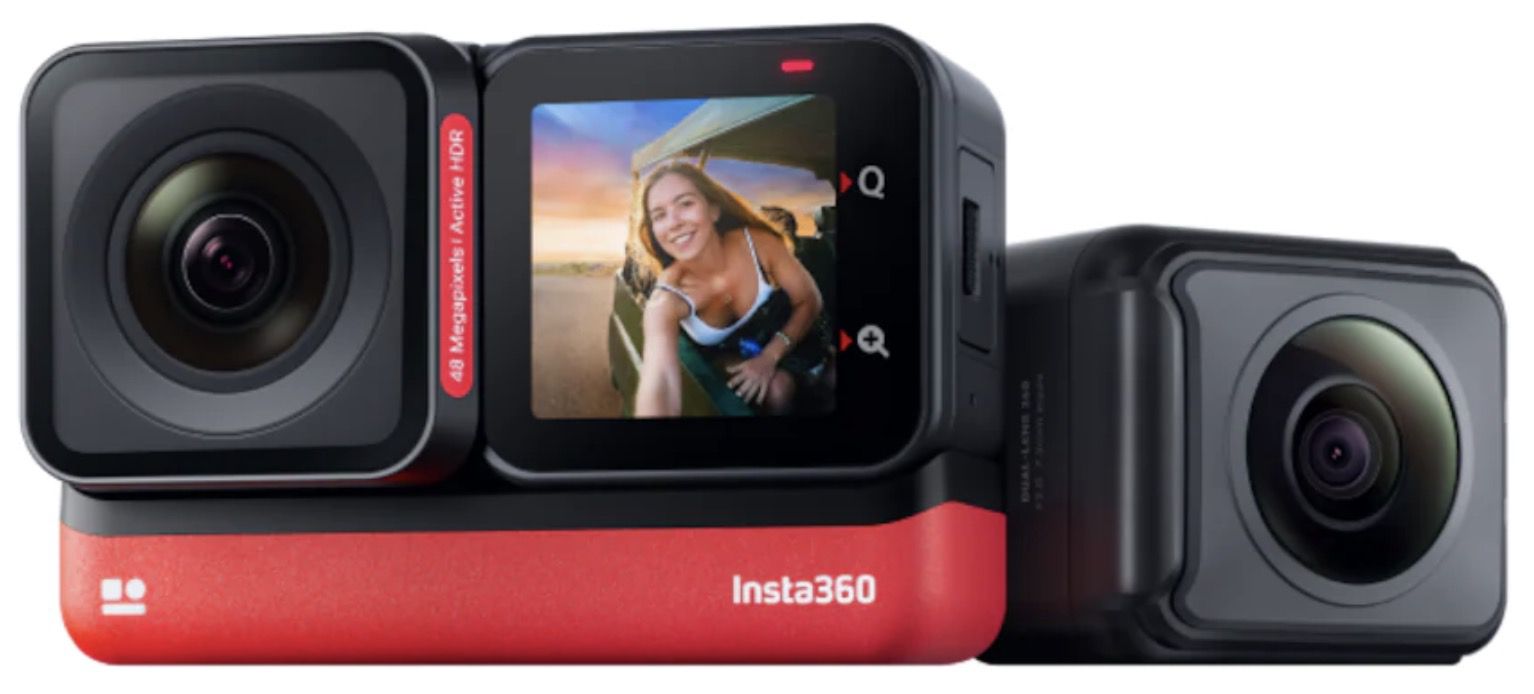 Insta360 One RS Twin Edition Action Kamera mit 2 wechselbaren Objektiven für 399€ (statt 470€)