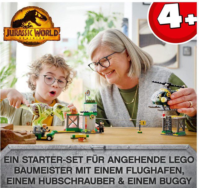 LEGO 76944 Jurassic World T. Rex Ausbruch Set für 27,99€ (statt 39€)