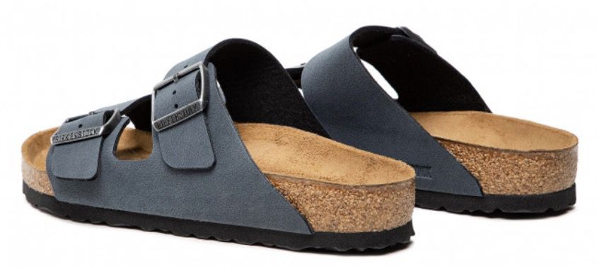 Birkenstock Arizona Birko Flor in Basalt Grau für 64€ (statt 80€)