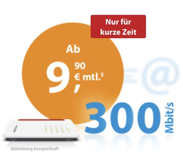 M-net Glasfaser: bis zu 120€ Gutschrift bei Surf&#038;Fon-Flat 100 / 300 / 600