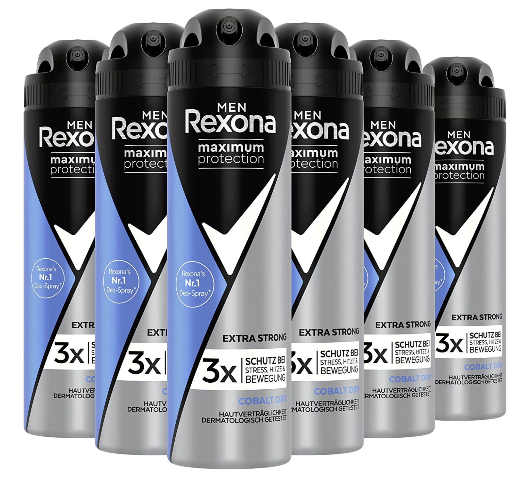 6x Rexona Men Maximum Protection Deo für 8,43€ (statt 18€)