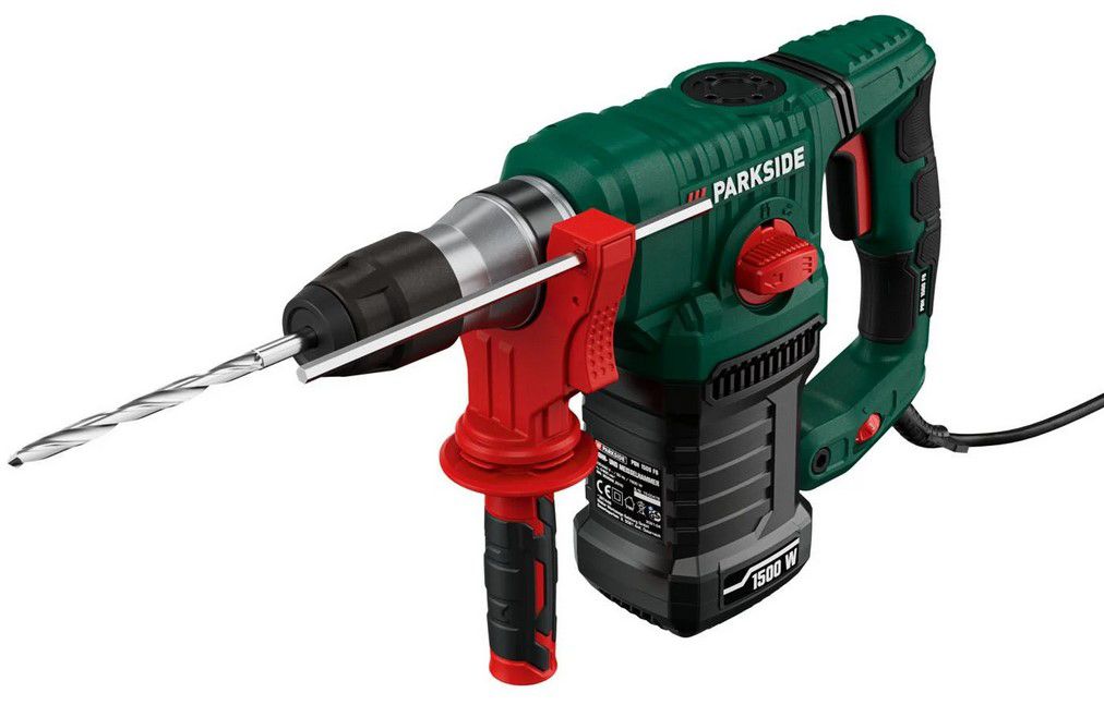 PARKSIDE PBH 1500 A1 Bohr- und Meißelhammer 1500 W ab 49,99€ (statt 60€)