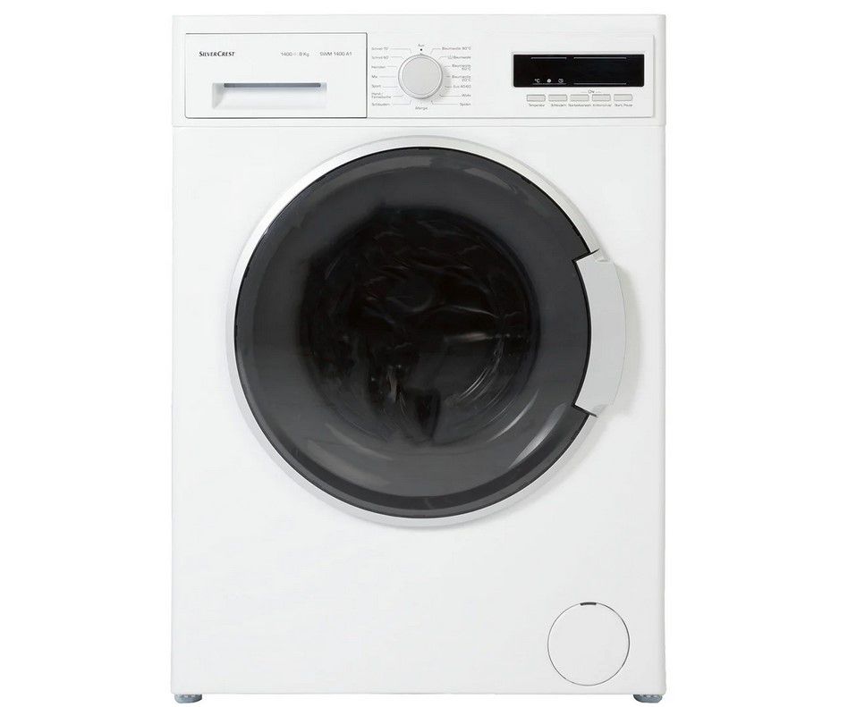 SILVERCREST SWM 1400 A1 Waschmaschine für 283,90€ 8kg (statt 379€)