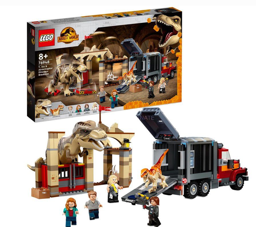 LEGO 76948 Jurassic World Dinosaurier Ausbruch für 59,90€ (statt 69€)