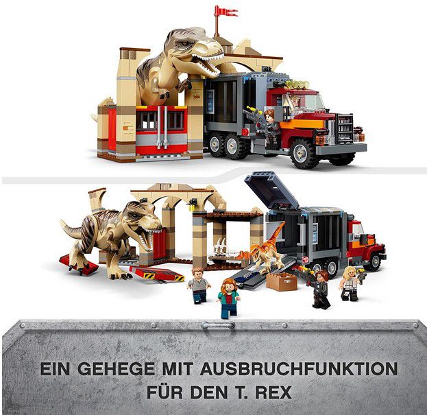 LEGO 76948 Jurassic World Dinosaurier Ausbruch für 59,90€ (statt 69€)