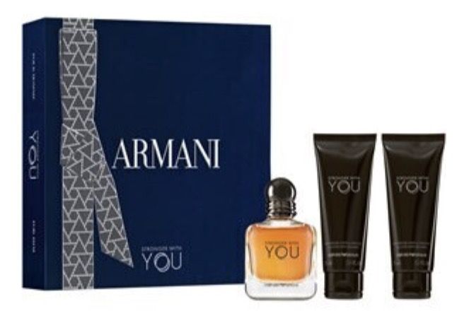 Emporio Armani Stronger with You EdT (50 ml) + 2x 75ml Duschgel für 43,65€ (statt 54€)