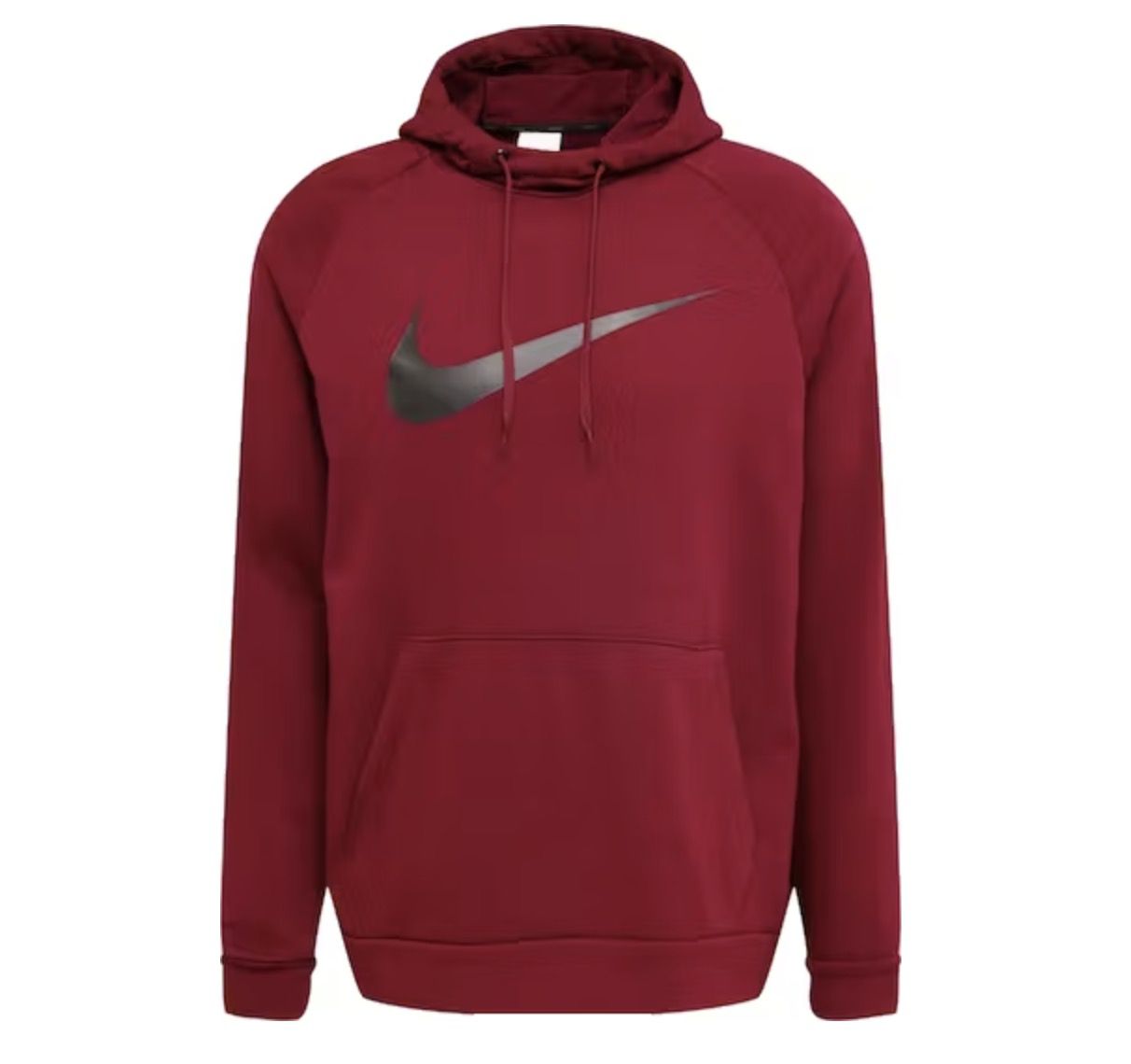 Nike Dri FIT Training Hoodie in Dunkelrot mit großem Swoosh Logo für 35,98€ (statt 43€)