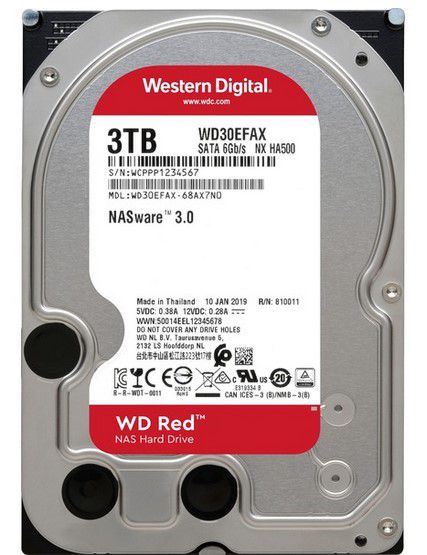 WD Red 3TB interne Festplatte für 66€ (statt 86€)