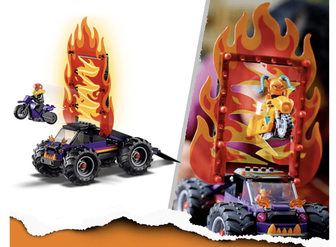 LEGO City Stuntz 60339 Stuntshow Doppellooping Bausatz für 55,97€ (statt 70€)