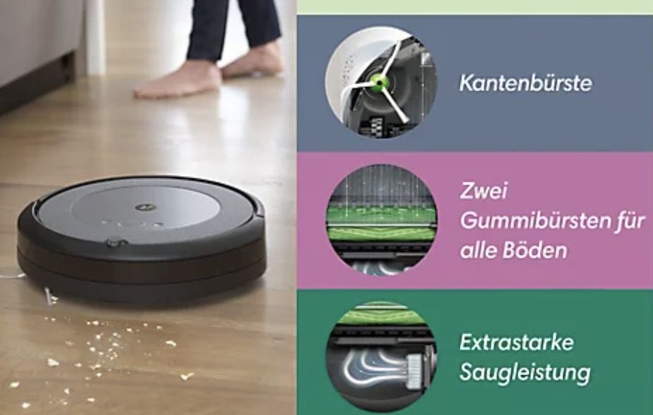 iRobot Roomba i5 Saugroboter für 299,99€ (statt 399€)