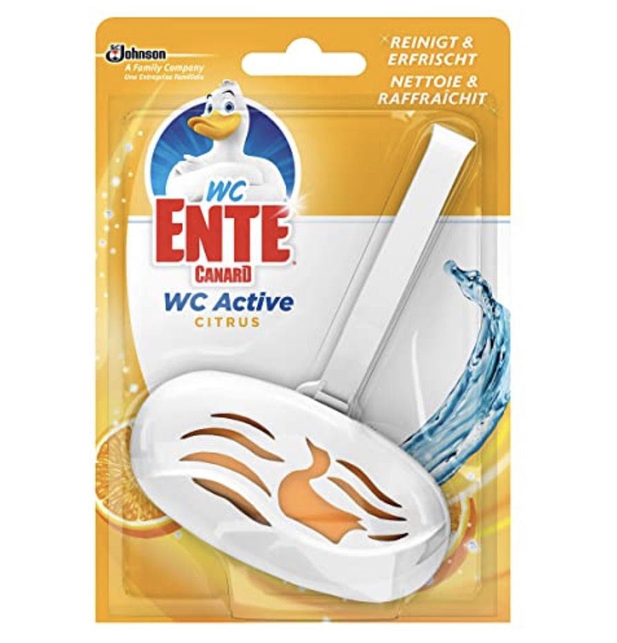 WC Ente Active 3in1 WC Duftspüler Einhänger für 0,79€   Prime Sparabo