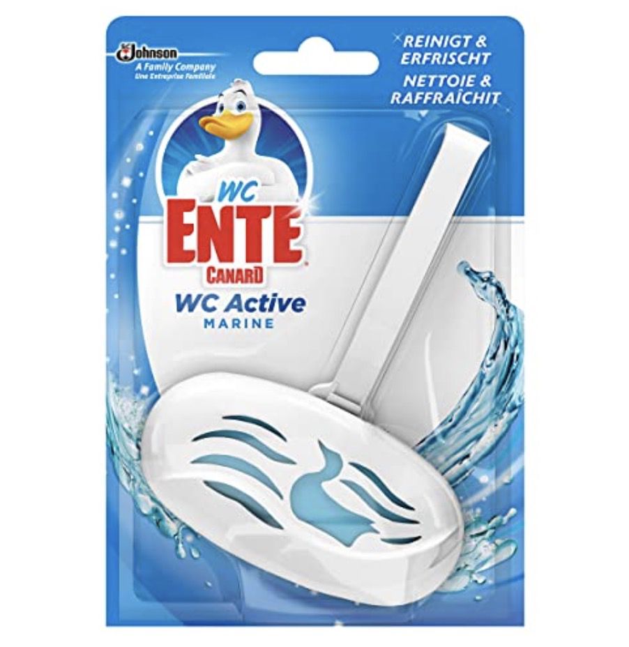 WC Ente Active 3in1 WC Duftspüler Einhänger für 0,79€   Prime Sparabo