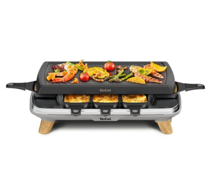 Tefal RE610D Raclette max 8 Personen für 75,90€ (statt 90€)