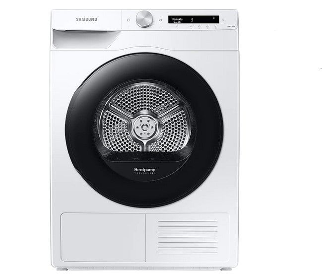 Samsung DV90T5240AW smarter Wärmepumpentrockner 9 kg für 569€ (statt 674€)