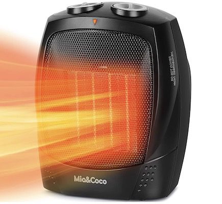 Mia&CoCo Heizlüfter mit 3 Stufen & 1.500W für 19,49€ (statt 30€)