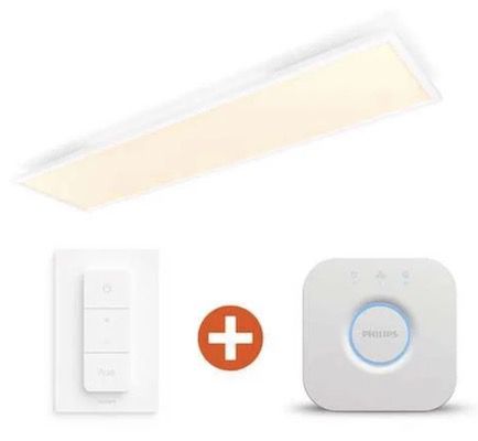 cyberport Black Friday Philips Hue Angebote   z.B. Aurelle Panelleuchte inkl. Dimmschalter + Bridge für 159,89€