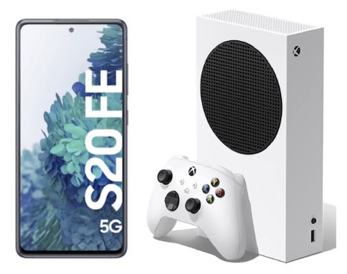 Samsung Galaxy S20 FE 5G + Xbox Series S für 1€ + Telekom 10GB LTE Allnet Flat 24,99€ mtl.