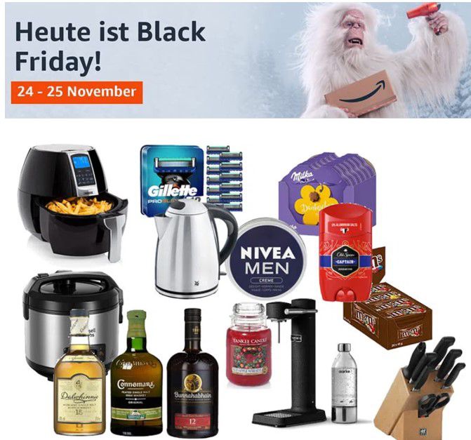 Amazon Black Friday 2022 bereits gestartet!