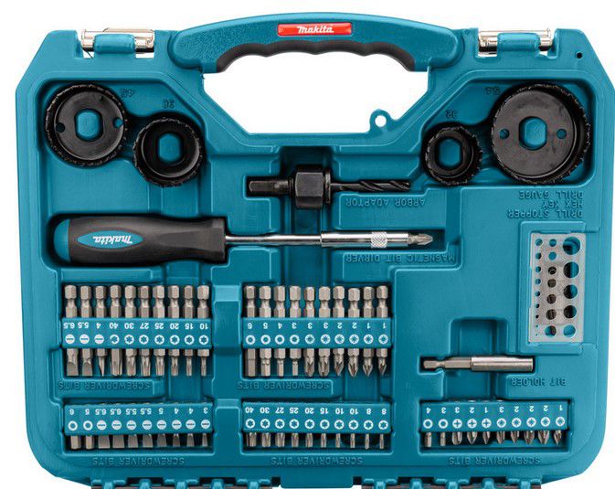 Makita P 90249 100teilg. Bit  und Bohrer Set im Koffer für 30,90€ (statt 70€)