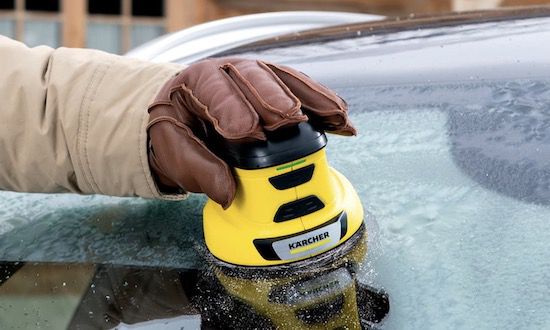 Kärcher EDI 4 elektrischer Eiskratzer mit rotierender Scheibe für 34,49€ (statt 40€)