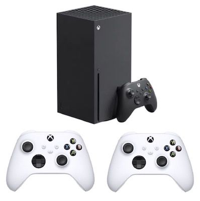 Microsoft Xbox Series X Konsole mit 1TB + 3 Controller + 3 Monate Gamepass Ultimate für 529,96€ (statt 560€)