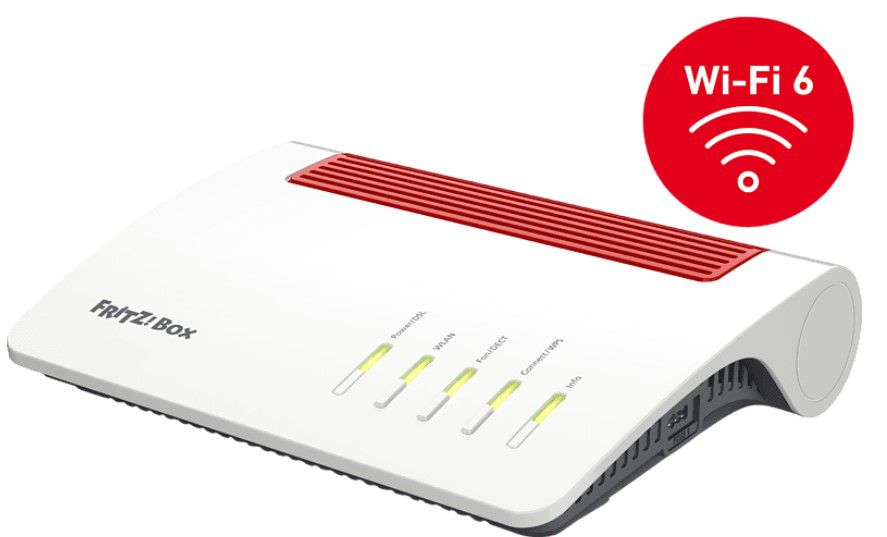 AVM FRITZ!Box 7590 AX DSL Mesh Router mit Wi Fi 6 für 219€ (statt 239€)