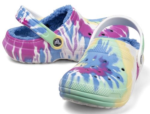 Crocs Unisex Classic Lined Tie dye Clogs gefüttert für 16,88€ (statt 30€)