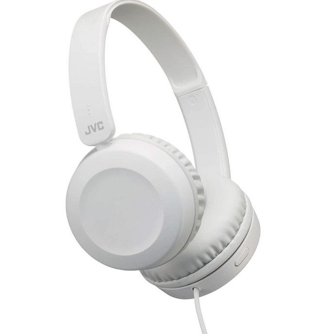 JVC HA-S31M faltbare leichte On Ear Kopfhörer Weiß für 8,99€ (statt neu 19€)  refurb.