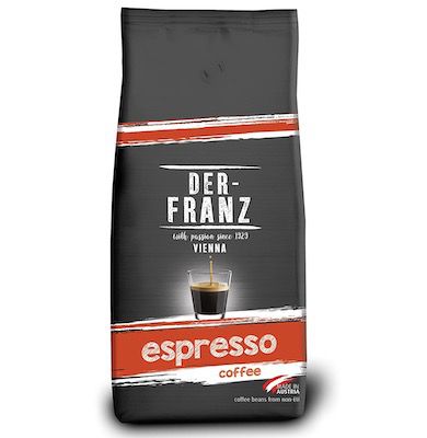 1kg DER-FRANZ Espresso Kaffee ganze Bohne für 7,31€ (statt 13€) &#8211; Prime Sparabo