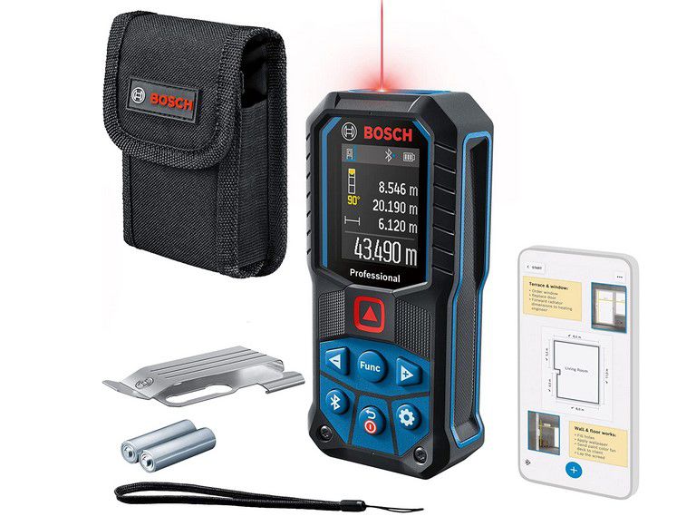 Bosch Professional GLM 50 27 C Laser Entfernungsmesser für 129,99€ (statt 144€)