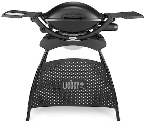 Weber Q2000 Gasgrill mit Standfuss & Seitentischen für 225€ (statt 379€)