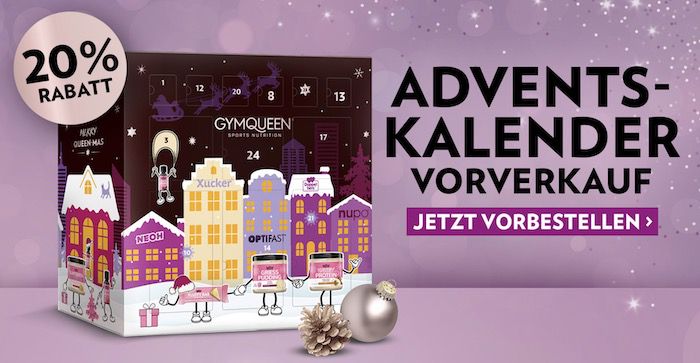 GymQueen Fitness Frauen Adventskalender 2023 für 55,99€ (statt 70€)