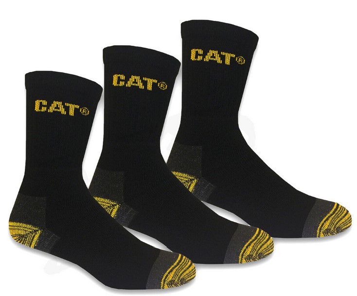 CAT CATERPILLAR Works Herren Arbeits Socken 12er Pack für 26,32€ (statt 34€)
