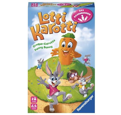 Lotti Karotti   Das Hasenrennen Mitbringspiel für 3,99€ (statt 9€)