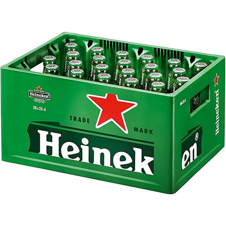 28er Kasten Heineken Premium Pils mit 0,25L Flaschen ab 13,68€ + Pfand (statt 17€) &#8211; Prime Sparabo