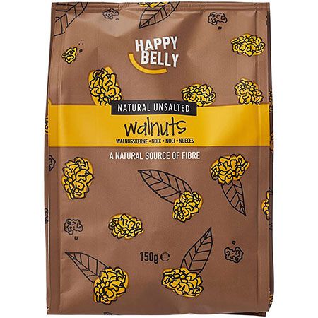 7er Pack Happy Belly Walnüsse mit je 150g ab 10,71€ (statt 14€)   Prime Sparabo