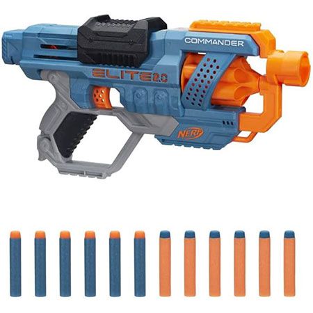 Nerf Elite 2 Commander RD-6 Blaster mit 12 Nerf Darts für 8,49€ (statt 15€)