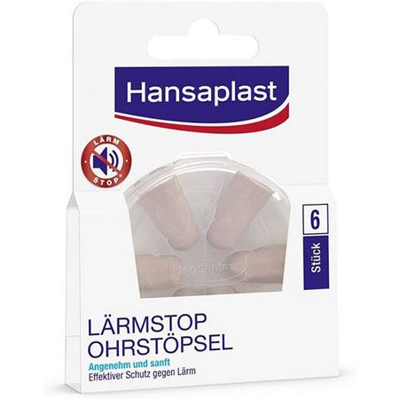 6er Pack Hansaplast Lärmstopp Ohrstöpsel ab 2,71€ (statt 4€)